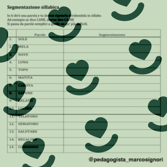 Schede di valutazione sillabica - immagine 2